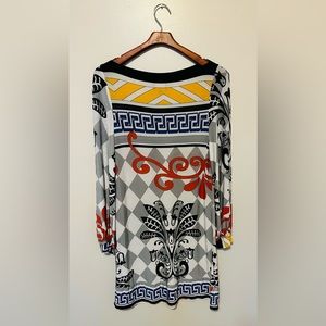 Analili Multi Color Print Dress - M